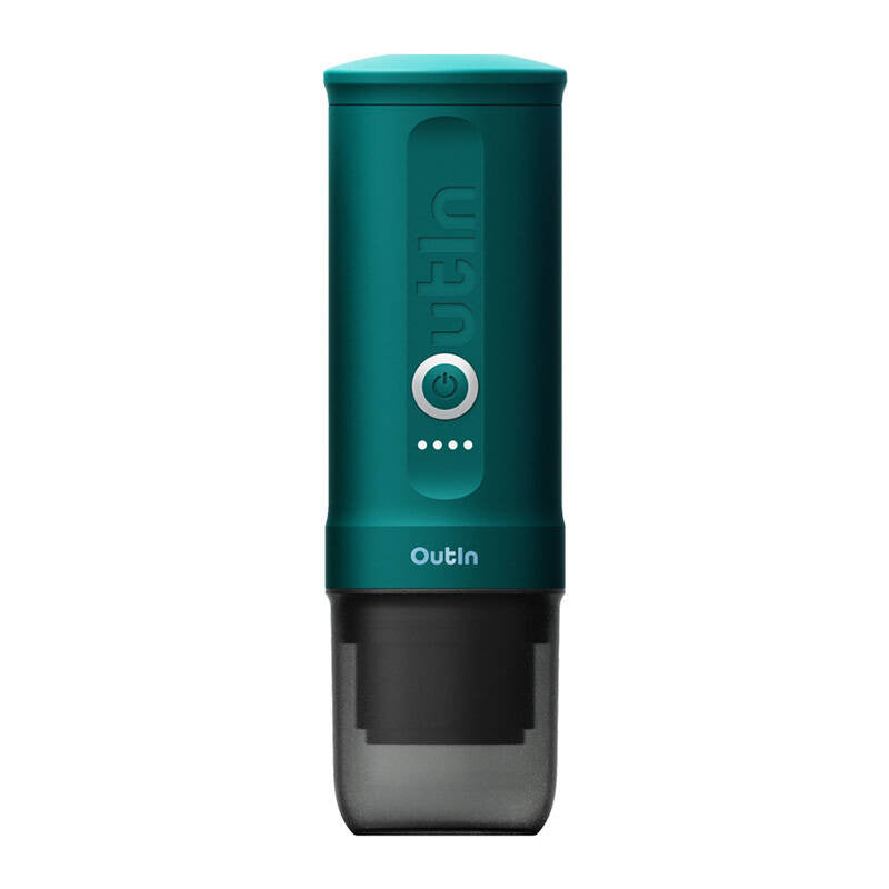 Outin Nano 7500mAh Portable Coffee Maker (Turquoise), Przenośny ekspres do kawy Outin Nano 7500mAh (Turkus)