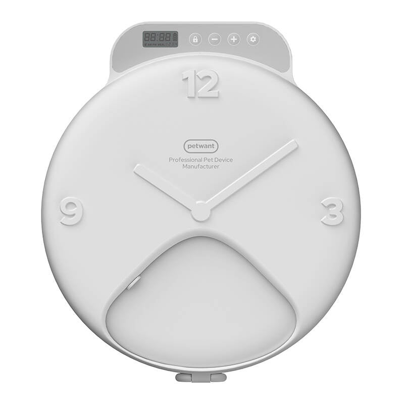 Automatic feed dispenser with timer F26-L-CLK Petwant, Automatyczny dozownik karmy z funkcją chłodzenia F26-L-CLK Petwant