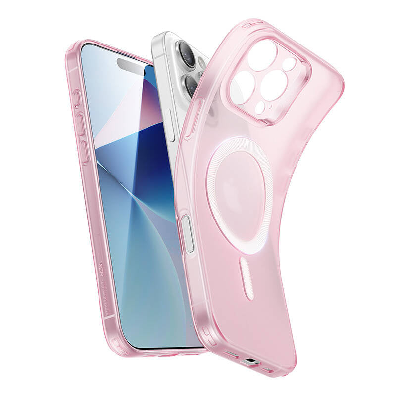 Zero Clear Case (HaloLock) ESR case for iPhone 16 Pro (pink), Etui Zero Clear Case (HaloLock) ESR do iPhone 16 Pro (różowe)