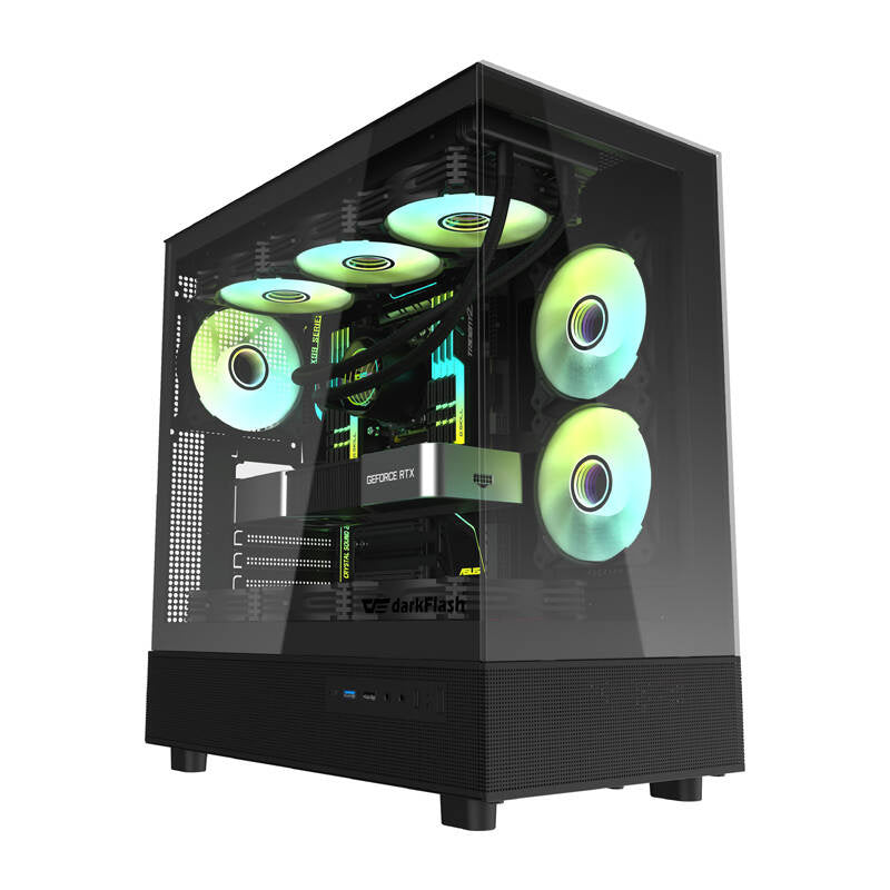 Darkflash DPX90 computer case (black), Obudowa komputerowa Darkflash DPX90 (czarna)