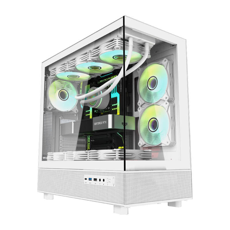 Darkflash DPX90 computer case (white), Obudowa komputerowa Darkflash DPX90 (biała)