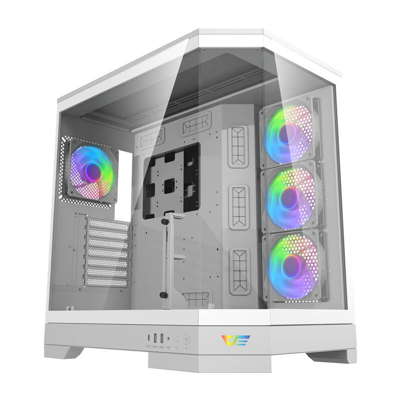 Darkflash DQX90 computer case (white), Obudowa komputerowa Darkflash DQX90 (biała)