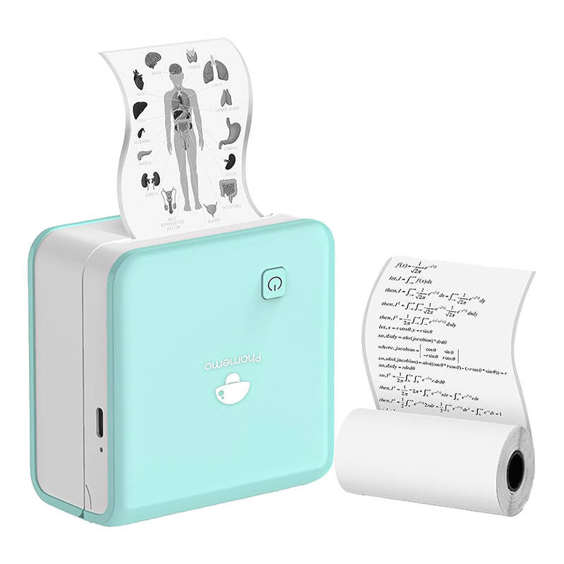 Phomemo M02 Pro Portable Label Printer (green), Przenośna drukarka etykiet Phomemo M02 Pro (zielona)