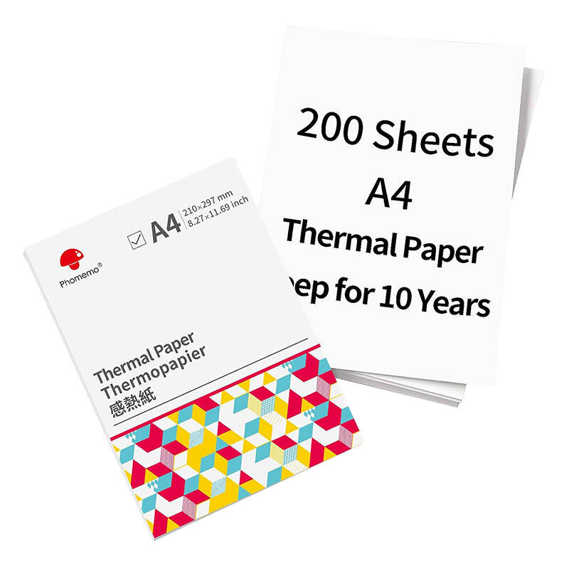 Phomemo A4 thermal paper (white), Papier termiczny Phomemo A4 (biały)