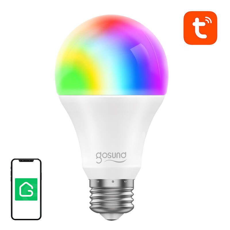 RGB Gosund WB4 8W 800lm Tuya smart LED bulb, Inteligentna żarówka LED RGB Gosund WB4 8W 800lm Tuya