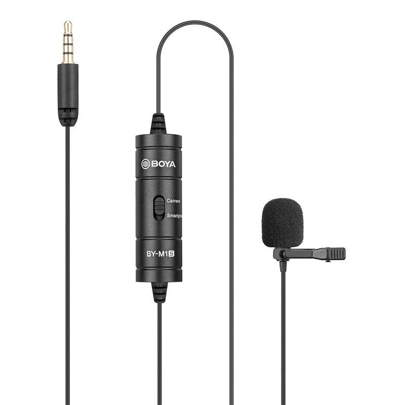 Boya BY-M1S Lavalier tie microphone, Mikrofon krawatowy Boya BY-M1S Lavalier microphone