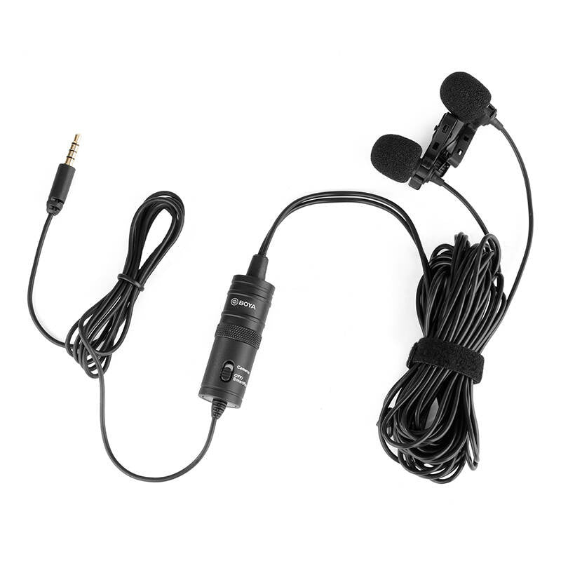 Boya BY-M1DM Lavalier tie microphone, Mikrofon krawatowy Boya BY-M1DM Lavalier microphone