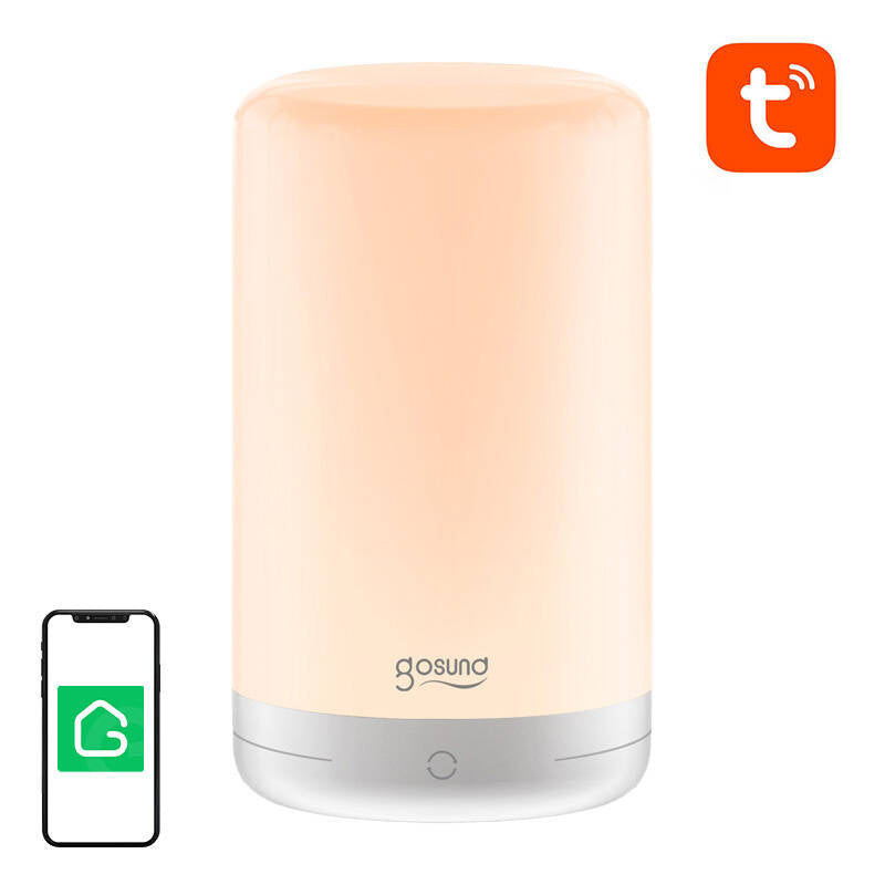 RGB WiFi smart night light Gosund LB3 Tuya, Inteligentna lampka nocna RGB WiFi Gosund LB3 Tuya