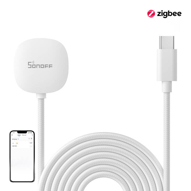 Extension cable for flood/leak detector SNZB-05P SONOFF WLDC200, Kabel przedłużający do czujnika zalania/wycieku wody SNZB-05P SONOFF WLDC200