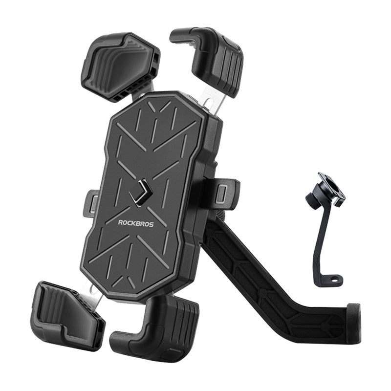 Rockbros HW-117 Bicycle Phone Holder (Black-Gray), Uchwyt na telefon Rockbros HW-117 (Czarno-Szary)
