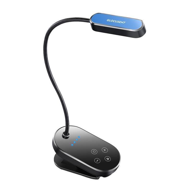 Glocusent Mini wireless light GLCSNTBL004 with clip black, Lampka bezprzewodowa Glocusent Mini GLCSNTBL004 z klipsem czarna