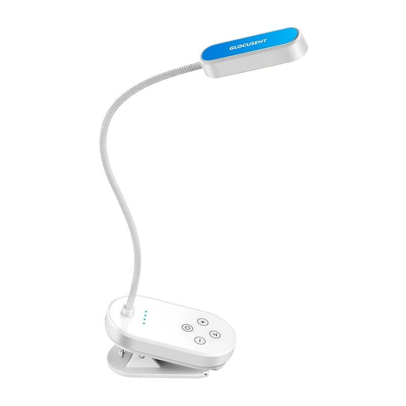 Glocusent Mini Wireless Light GLCSNTBL005 with clip white, Lampka bezprzewodowa Glocusent Mini GLCSNTBL005 z klipsem biała