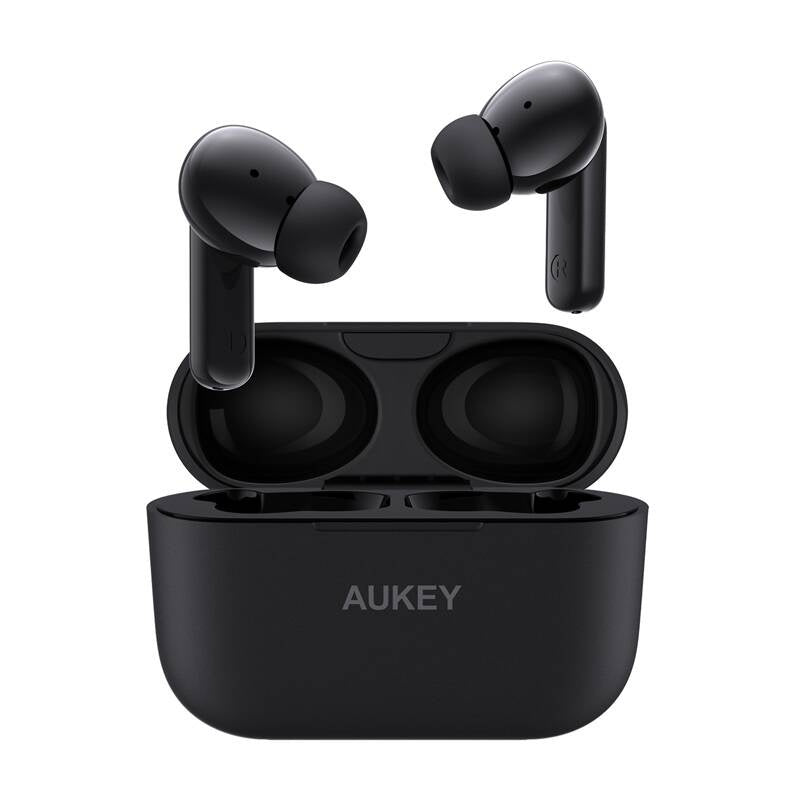 Aukey EP-M1NC TWS wireless headphones (black), Słuchawki bezprzewodowe Aukey EP-M1NC TWS (czarne)