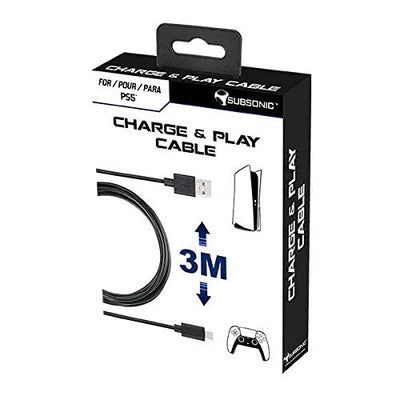 Кабель Subsonic Charge and Play для PS5