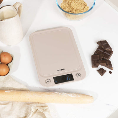 Salter 1067 TFXEU12 Digital Kitchen Scale – Cream