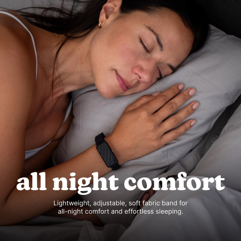 Homedics  SS-WB100BK-WW WakeBand, Your Silent Alarm, Black