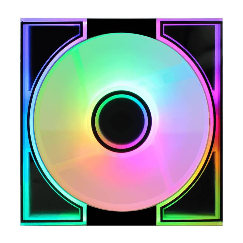 Darkflash DM8 ARGB Cooling Fan (Black), Wentylator chłodzący Darkflash DM8 ARGB (Czarny)