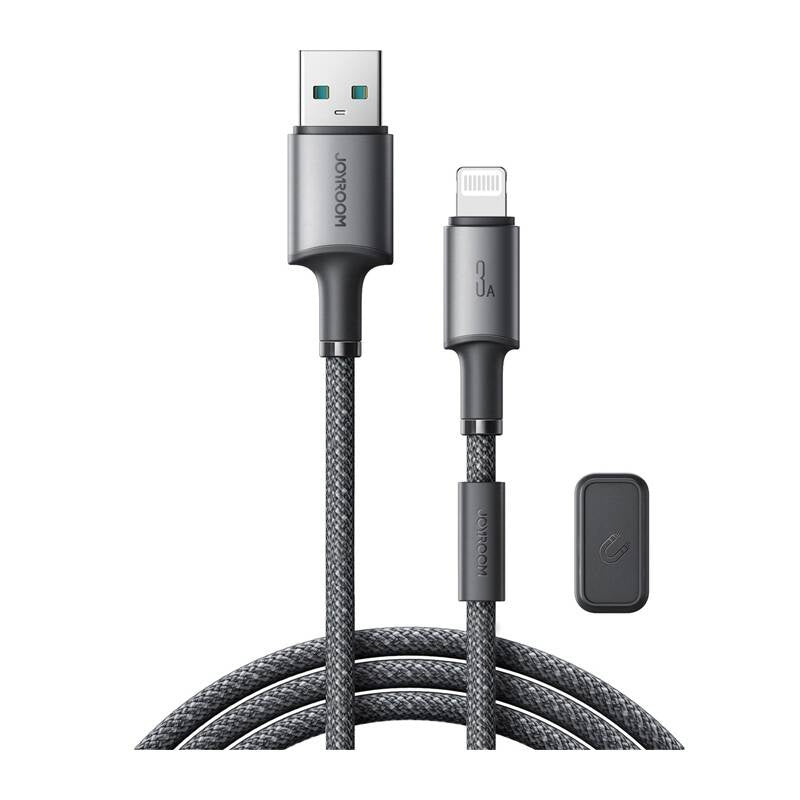 Kabel Joyroom S-A50 Unlimited 3A USB - Lightning 1.2m szary, Kabel Joyroom S-A50 Unlimited 3A USB - Lightning 1.2m szary