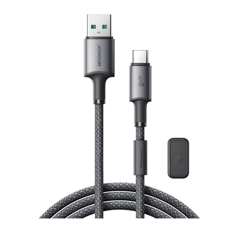 Kabel USB - USB-C Joyroom S-A50 Unlimited 3A 1.2m szary, Kabel USB - USB-C Joyroom S-A50 Unlimited 3A  1.2m szary