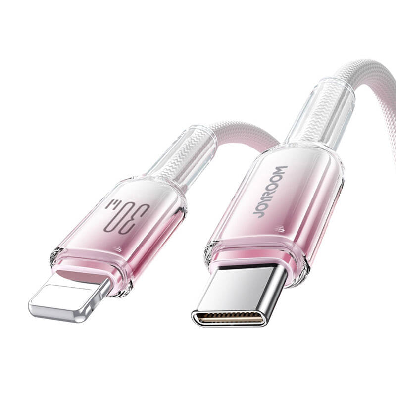 Cable USB-C Lightning Joyroom S-A42 30W 1.2m biały, Kabel USB-C Lightning Joyroom S-A42 30W 1.2m biały
