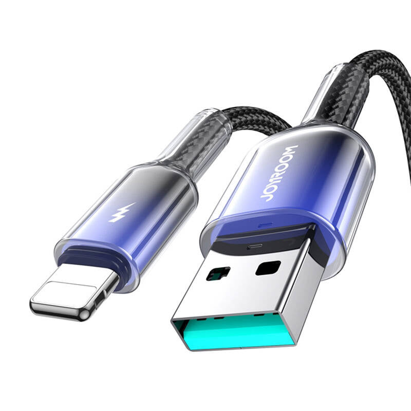 Kabel USB-A Lightning Joyroom S-A42 3A 1.2m czarny, Kabel USB-A Lightning Joyroom S-A42 3A 1.2m czarny