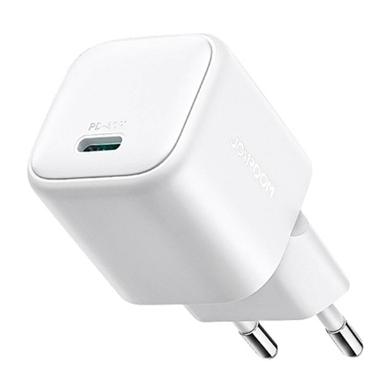 Joyroom Charger JR-TCG15 Mini 30W GaN white, Ładowarka Joyroom JR-TCG15 Mini 30W GaN biała