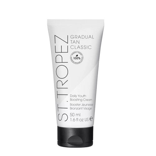 St. Tropez Gradual Tan Classic Daily Youth Boosting Cream drėkinamasis laipsninio įdegio kremas veidui, 50 ml