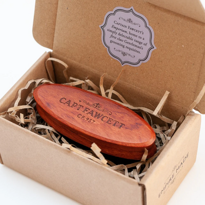 Captain Fawcett Wild Boar Bristle Moustache Brush Ūsų šepetys, 1vnt