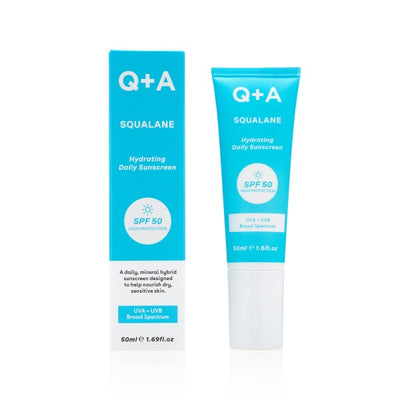 Squalane Hydrating SPF50 Moisturizing face sun cream, 50ml