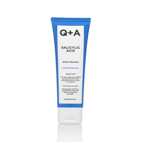 Q+A Salicylic Acid Daily Cleanser Kasdienis veido prausiklis su salicilo rūgštimi, 125ml