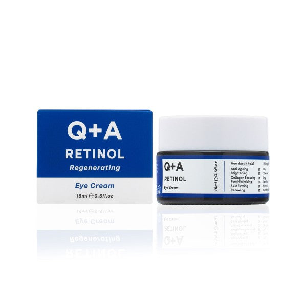 Q+A Retinol Regenerating Eye Cream Atkuriamasis paakių kremas, 15ml