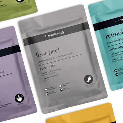 +maskology FOOT PEEL Professional Foot Treatment Nulupamoji pėdų kaukė-kojinės, 1 pora
