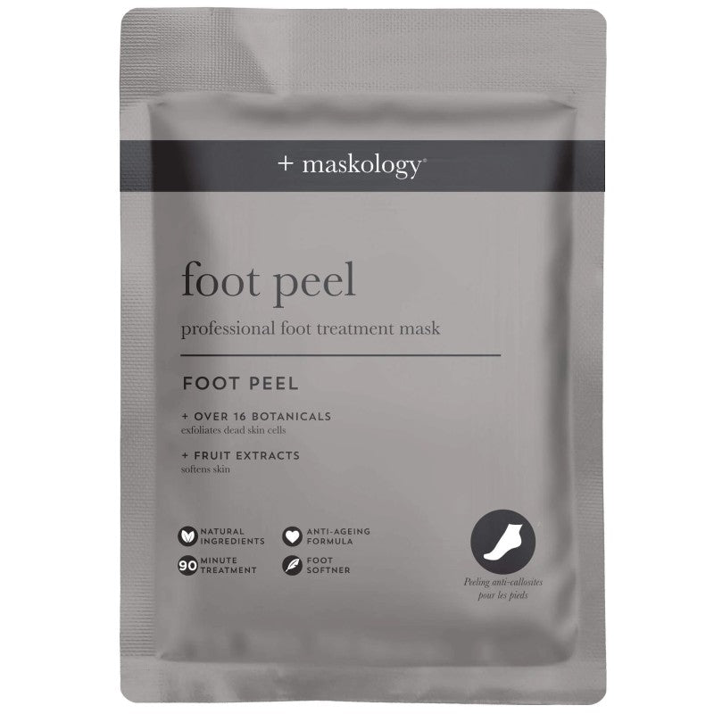 +maskology FOOT PEEL Professional Foot Treatment Nulupamoji pėdų kaukė-kojinės, 1 pora