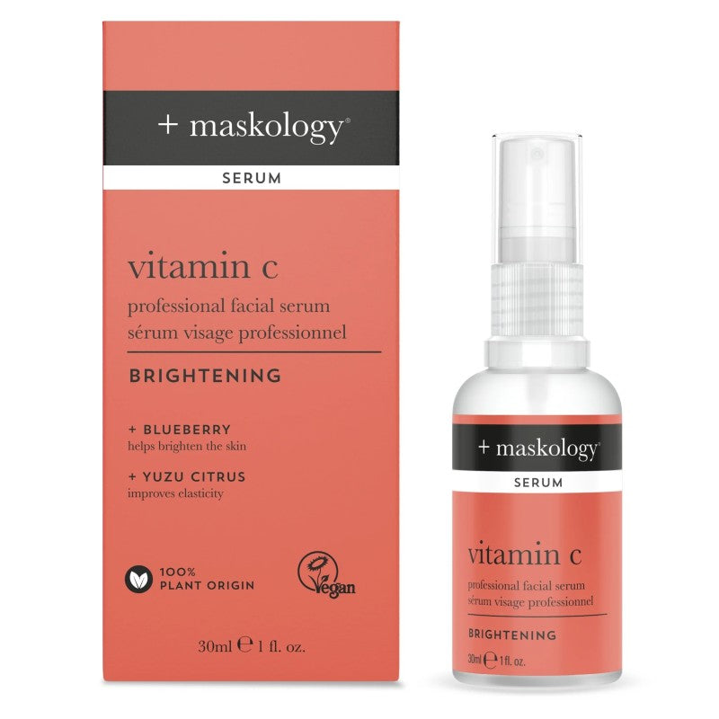 +maskology VITAMIN-C Professional Facial Serum Veido serumas su vitaminu C, 30ml