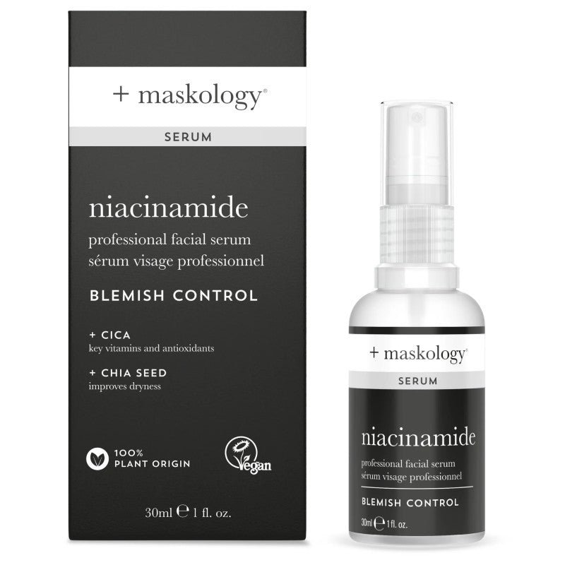 +maskology NIACINAMIDE Professional Facial Serum Veido serumas su niacinamidu, 30ml