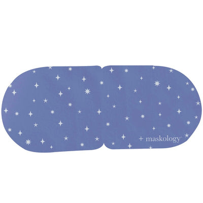 +maskology THERMOTHERAPY Heated Eye Mask Šildanti lakštinė paakių kaukė, 16g