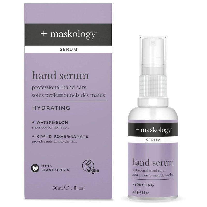 +maskology HAND Serum Drėkinamasis rankų serumas, 30ml