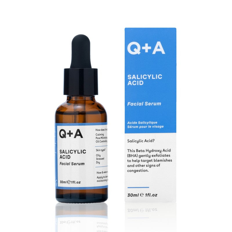 Q+A Salicylic Acid Facial Serum Veido serumas su salicilo rūgštimi, 30ml