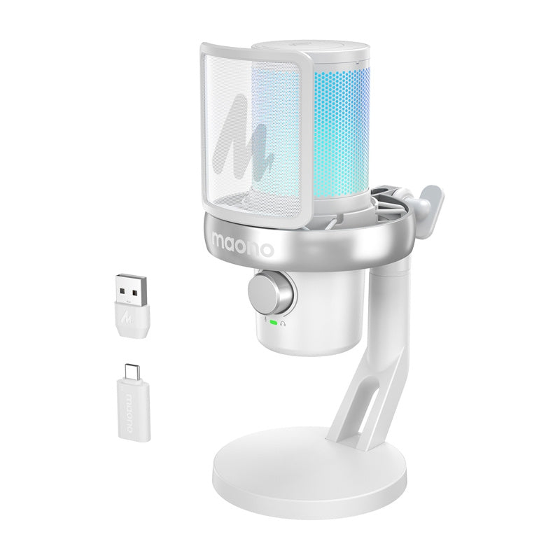 Maono DM40 Pro microphone (white), Mikrofon Maono DM40 Pro (biały)