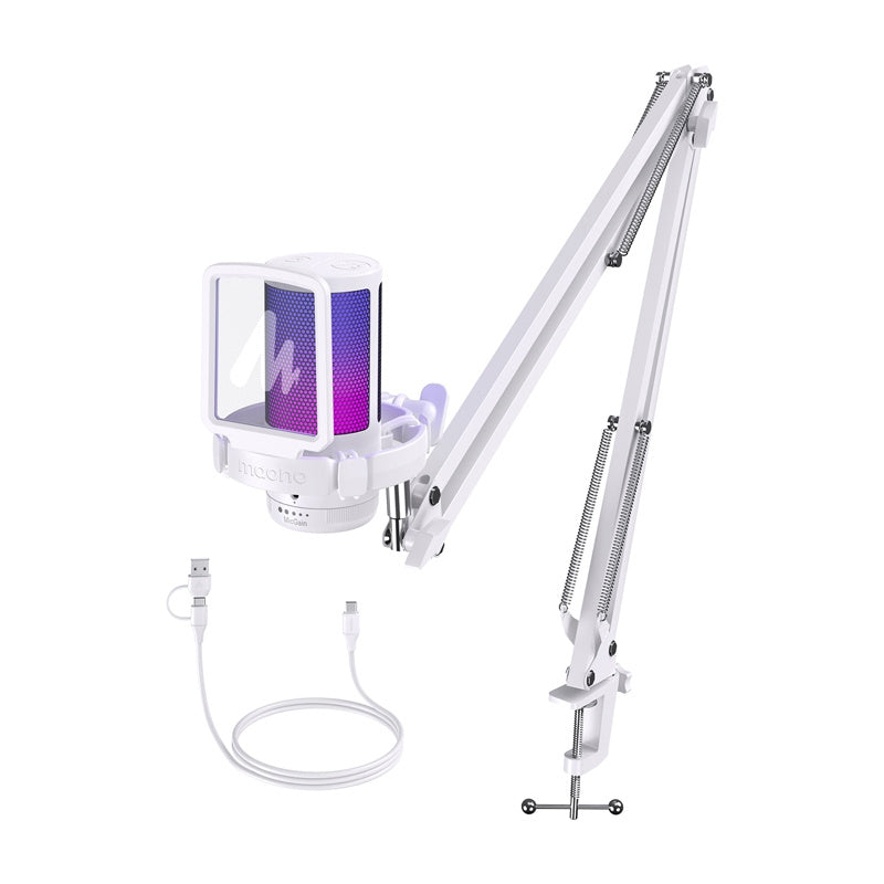 Maono DGM20S microphone (white), Mikrofon Maono DGM20S (biały)