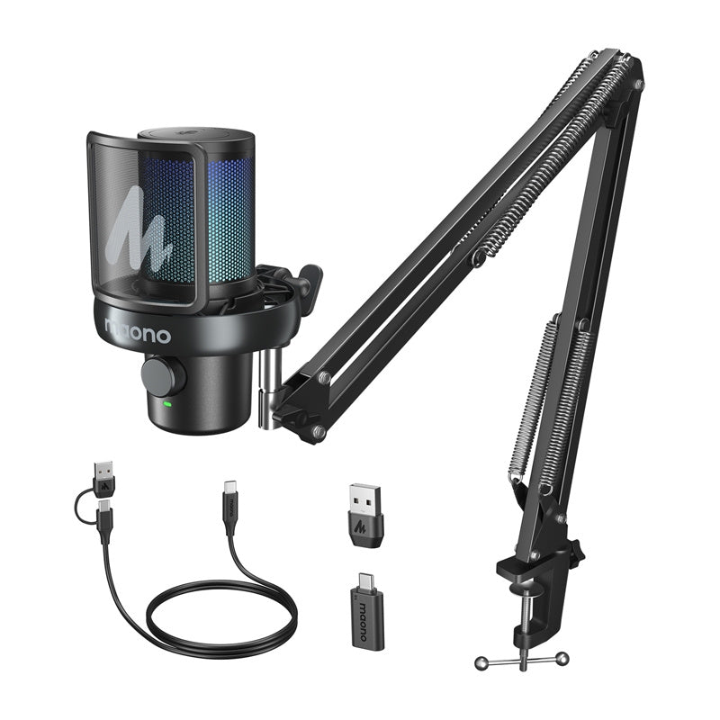 Maono DM40 S Pro microphone (black), Mikrofon Maono DM40 S Pro (czarny)