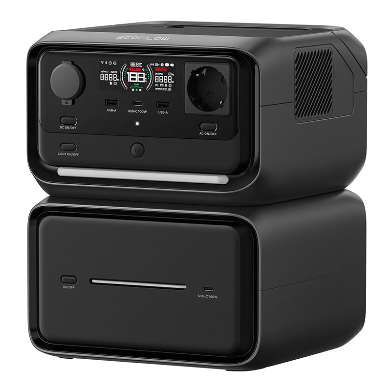 EcoFlow River 3 Max Plus Portable Power Station, Przenośna stacja zasilania EcoFlow River 3 Max Plus