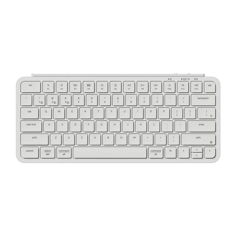 Ultra Slim Keychron B1 Pro 2.4G Wireless Keyboard (White) [B1P-K8]., Bezprzewodowa klawiatura Ultra Slim Keychron B1 Pro 2.4G (biała) [B1P-K8]