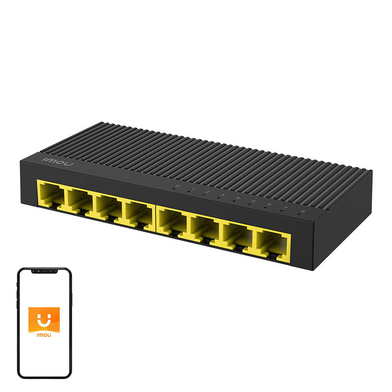 IMOU SG108C 8-port LAN switch, Switch LAN 8-portowy IMOU SG108C