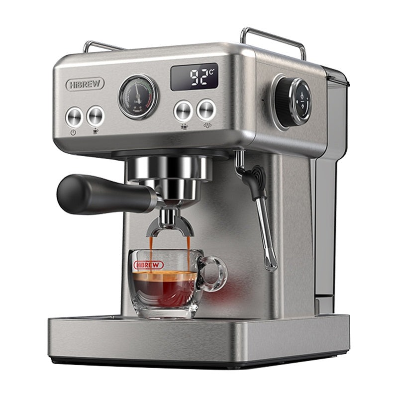 HiBREW H10A temperature-controlled flask espresso machine, Kolbowy ekspres ciśnienowy z regulacją temperatury HiBREW H10A