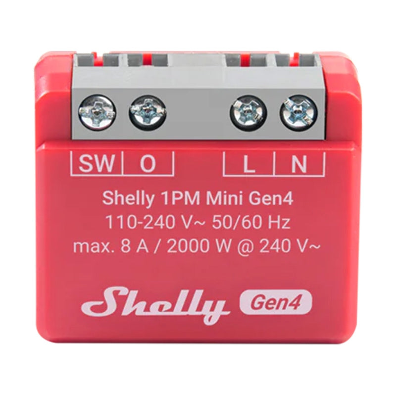 Shelly 1PM Mini Gen4 Controller Zigbee/Matter, Sterownik Shelly 1PM Mini Gen4 Zigbee/Matter