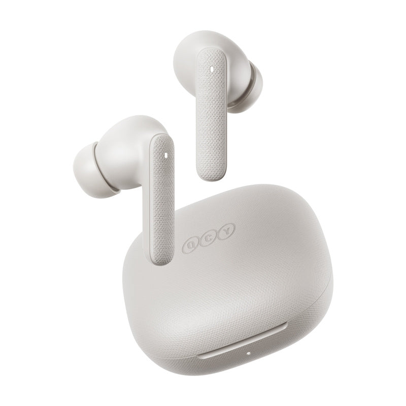 TWS QCY Buds T43 ENC Headphones (white), Słuchawki TWS QCY Buds T43 ENC (biały)
