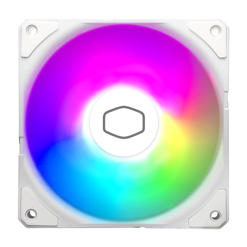 Cooler Master SickleFlow Edge 120 ARGB fan (white), Wentylator Cooler Master SickleFlow Edge 120 ARGB (biały)