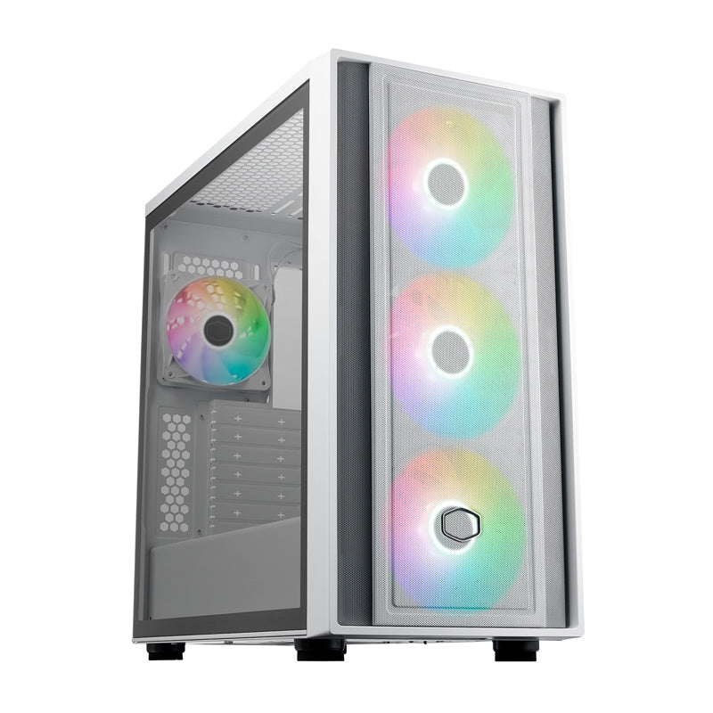 Cooler Master MasterBox 600 computer case (white), Obudowa do komputera Cooler Master MasterBox 600 (biała)