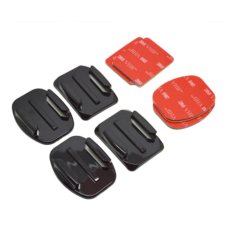 Set of Flat and curve adhesive mount Telesin 3M for GoPro (GP-BRK-004), Zestaw naklejek Telesin na mocowanie typu J-Hook do kamer sportowych (GP-BRK-004)